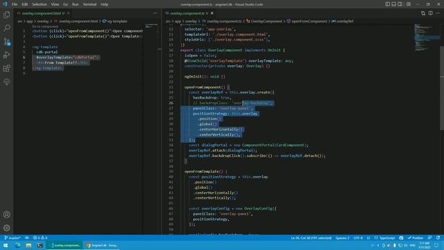 Curso Angular CDK 5: Overlay смотреть онлайн