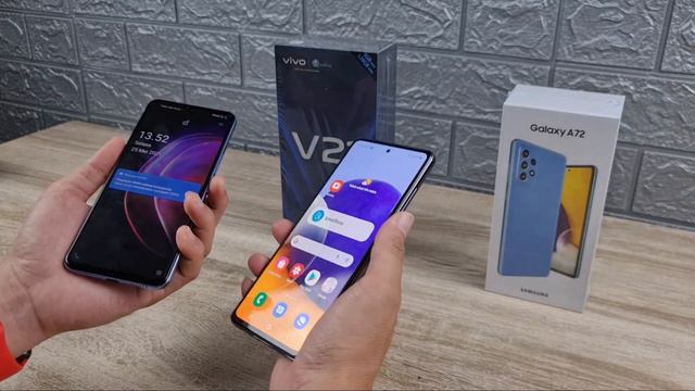Vivo V21 5G vs Samsung Galaxy A72 (Compare) смотреть онлайн