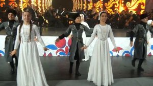 Чеченский танец.Танцуют дети.