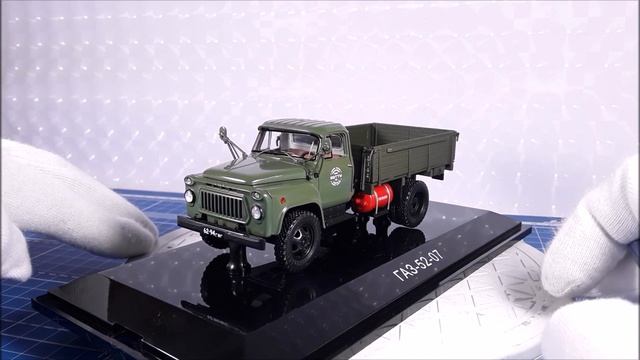 ГАЗ 52-07?️DiP models?️Обзор масштабной модели 1:43 смотреть онлайн