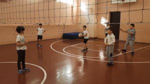 Пионербол. Игра (3 часть)