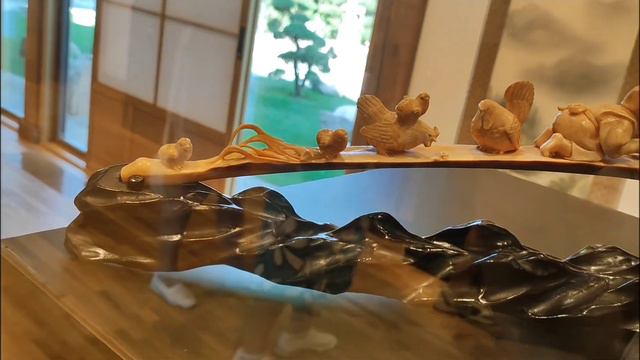 Старинный народный дом Коминка в японском саду парка Галицкого. смотреть онлайн