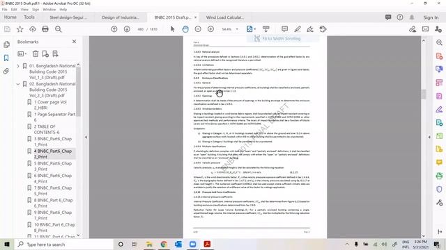 Wind Load Calculation as per BNBC 2020 смотреть онлайн