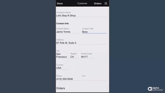 Northwind Sample Application смотреть онлайн