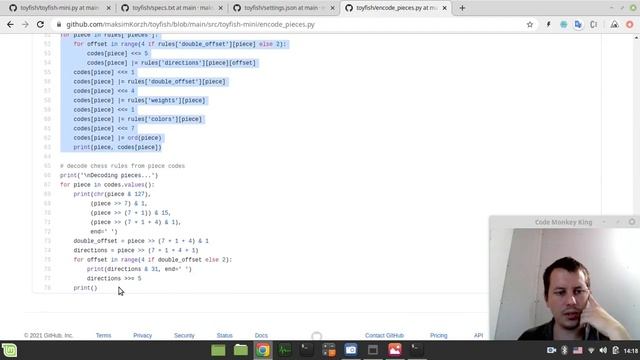 Encoding chess rules into chess pieces смотреть онлайн