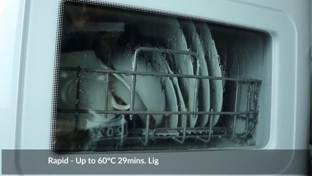 COMFEE' Mini Plus Dishwasher  - Compact Table Top Dishwasher | 3 Place Settings | Easy Set-up