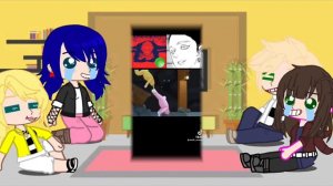 Реакция ЛБиСК на парней Маринетт как Ран и Риндо//KITE