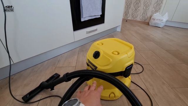 Karcher Wd2 Plus / Отзыв о пылесосе .