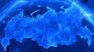 Анимация карты РФ для для заставок, видеосборок, опенинг, ФУТАЖИ.  Video Background Loop Footage!