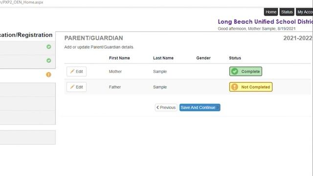 Khmer - ParentVUE Annual Verification Registration смотреть онлайн