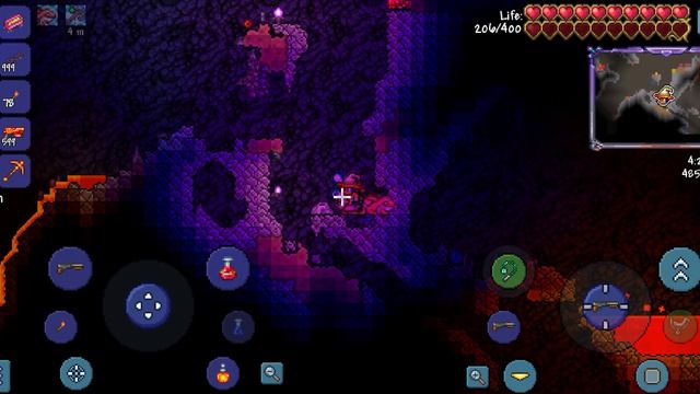 Terraria is full of surprises..... discovered geyser in underworld | смотреть онлайн