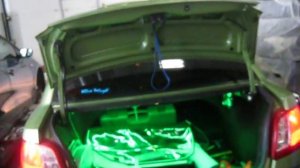Открывание и закрывание багажника KIA RIO с кнопки