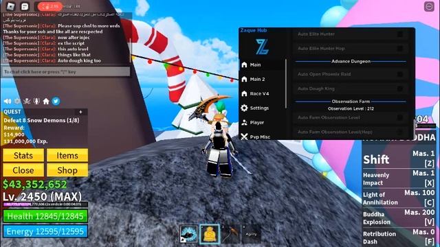 اقوي هاك لعبه بلوكس فروت روبلكس ????! BEST STRONG HACKER IN BLOX FRUITS !!! смотреть онлайн