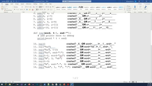 CS 220 Data Programming I: Lecture 6 Creating Functions смотреть онлайн