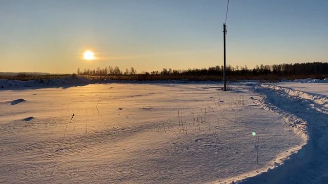 Зима 2021, Дачный посёлок "Сунгуль", 20 соток на улице Трёх Побед,47. Собственный берег реки СИНАРА смотреть онлайн