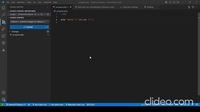 VSCode Bitbucket смотреть онлайн