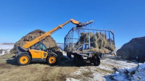 ПОГРУЗЧИК DIECI Agri Stor и LONKING 835. МТЗ 892, ПТС 9. Расчистка и погрузка сена! (Сезон 2024)
