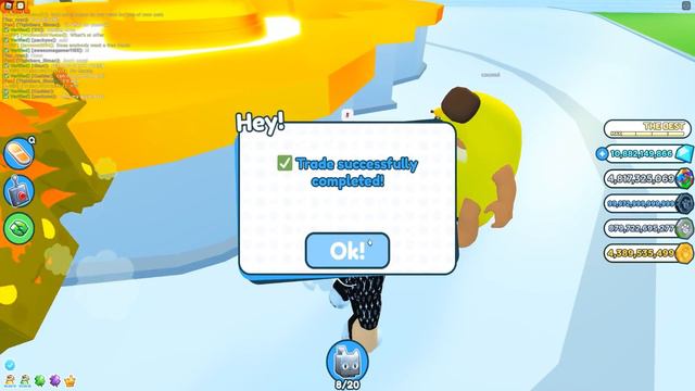 БОГАТЫЙ НУБ СКАМИТ СКАМЕРОВ В СИМУЛЯТОРЕ ПИТОМЦА Х В РОБЛОКС (Pet Simulator X Roblox) смотреть онлайн