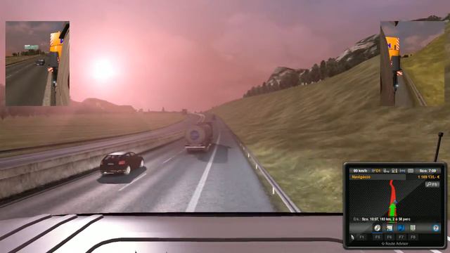 Euro Truck Simulator 2 - 37 t express transport смотреть онлайн