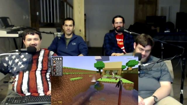 Renegades React to... VanossGaming: Gmod Deathrun Funny Moments - Minecraft Edition (Knowledge) смотреть онлайн