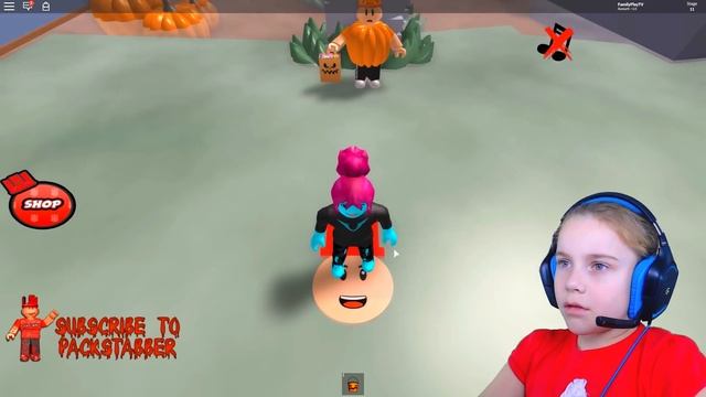 ПОБЕГ ИЗ ДОМА ХЭЛЛОУИН в Роблокс приключения в странном доме смотреть онлайн