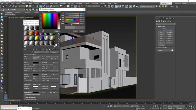 MODERN HOUSE CORNER DESIGN AUTOCAD MODELING TO 3DS MAX TUTORIAL FOR BEGINNERS PART 02 |#3DX #3DX смотреть онлайн