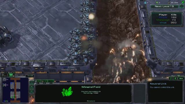 Tank Defense (Tank D) - Starcraft 2 смотреть онлайн
