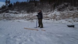 ✅ Как вытащить? Рыболовный бур застрял...