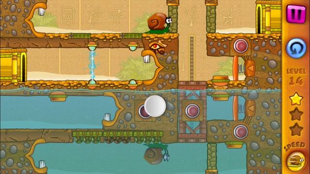 Snail Bob - Chapter 3. THE NILE MILE - LEVEL 14 смотреть онлайн