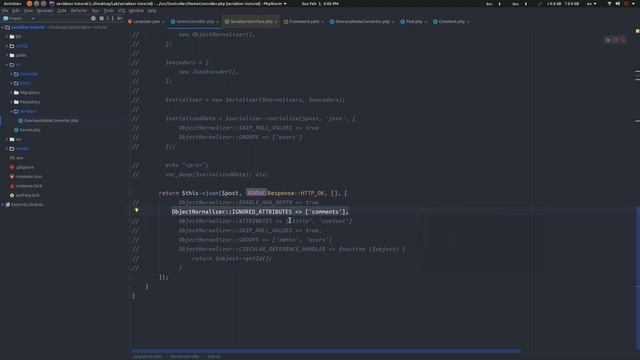 Exploring the Symfony Serializer - Circular Reference (Thoughts) смотреть онлайн