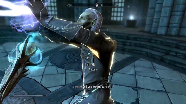 Skyrim Special Edition: Defeating Ancano смотреть онлайн