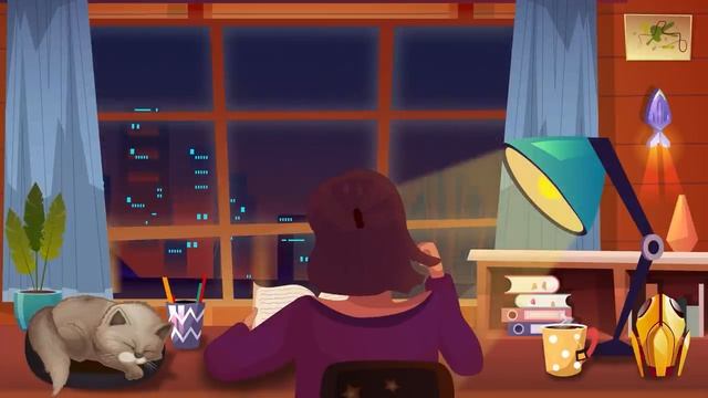 Lofi study session _ музыка для учебы, музыка для работы, расслабляющая музыка смотреть онлайн