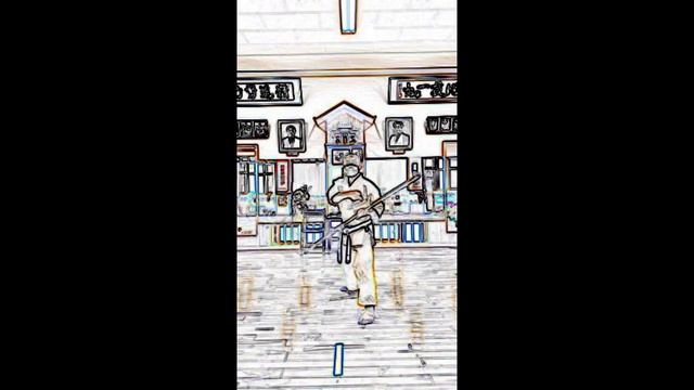 Ryukyu Kobudo Shimbukan [Akamine No Bo Kihon Kata Ichi]