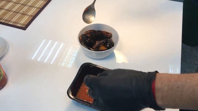 Мидии в томатном соусе смотреть онлайн