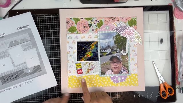 Sketch Saturday| wild weather layout| Cut to You| Simple Stories| #scrapbooking смотреть онлайн