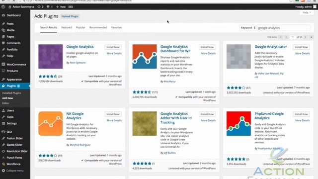 How To Setup Google Analytics For Your eCommerce Wordpress Store - ActionEcommerce.com смотреть онлайн
