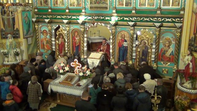 13.04.2017.Утреня Страстей Христових.Читання 12-ти Страсних Євангелій у Великий четвер.1ч.