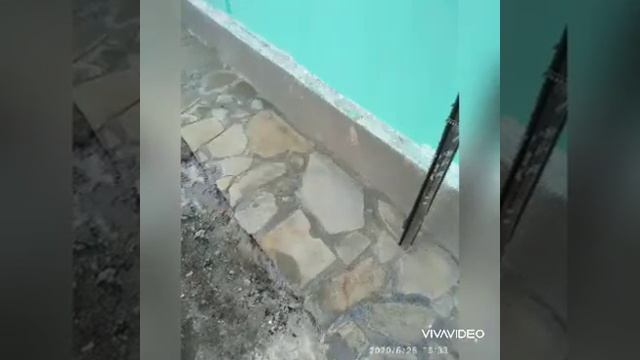 Отмостка, песчанник