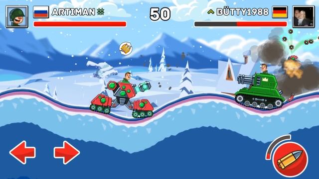 ВСЕ 17 ТАНКОВ СРАЖАЮТСЯ и ПОБЕЖДАЮТ в РЕЖИМЕ САМОЦВЕТНАЯ МАНИЯ! Игра про Танки - Hills of Steel смотреть онлайн