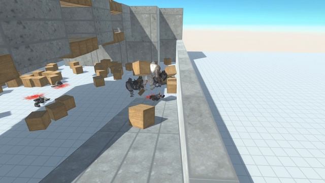 Race obstacle course|Animal Revolt Battle Simulator смотреть онлайн