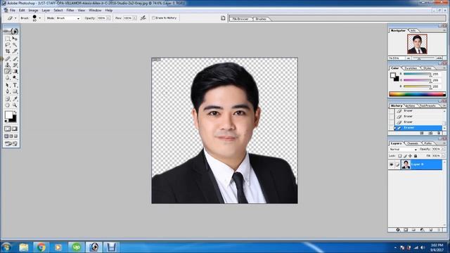 How to Create 2x2 or 1x1 ID Picture using Photoshop смотреть онлайн