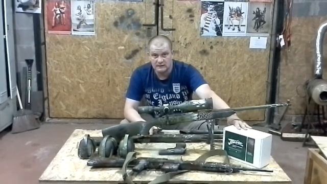 Оружейная краска Тайга. Покраска в домашних условиях. смотреть онлайн