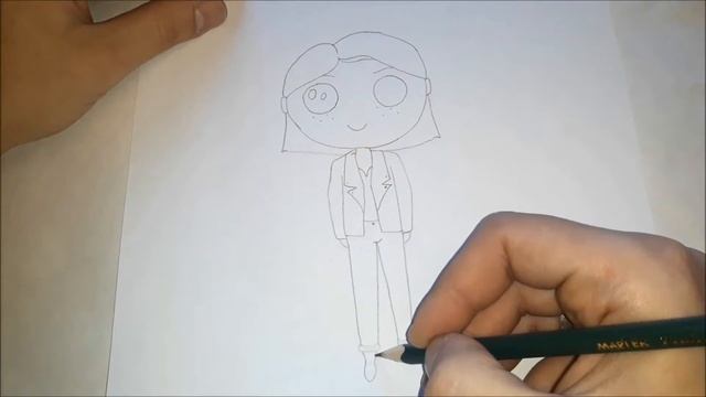 Рисуем Кавайную Настю Ивлееву вместе! Как нарисовать Анастасию Ивлееву? смотреть онлайн