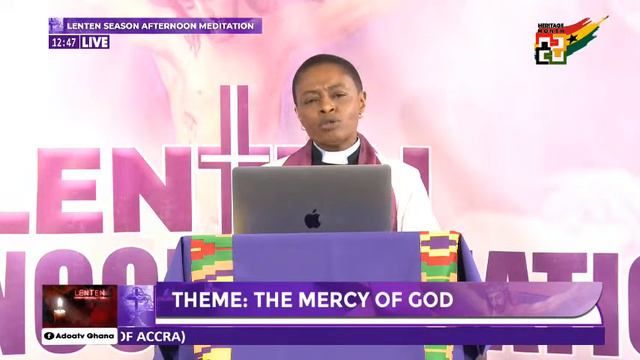 LENTEN SEASON AFTERNOON MEDITATION WITH REV’D AKUA OFORI-BOATENG (DIRECTOR OF PROGRAMMES - ADOA) смотреть онлайн