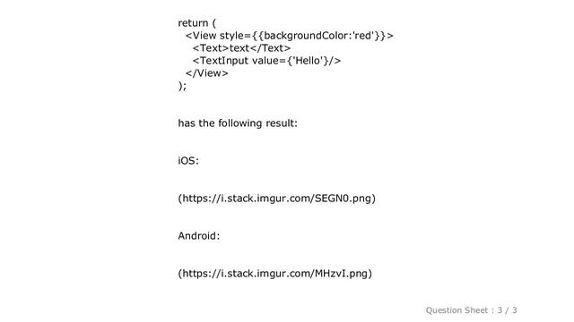 iOS : ReactNative TextInput not visible iOS смотреть онлайн