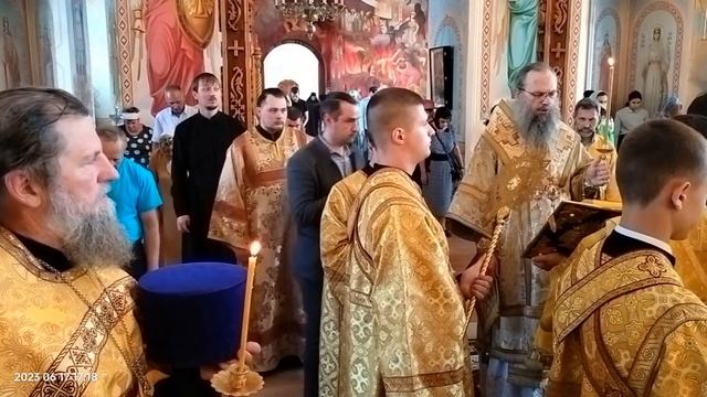 Храм Пророка Божия Илии. Мичуринск 2023г. смотреть онлайн
