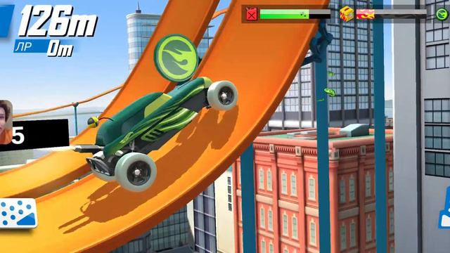 Hot wheels Race Off. Быстрее, быстрее, быстрее! Я должен быть ТОП 1. смотреть онлайн