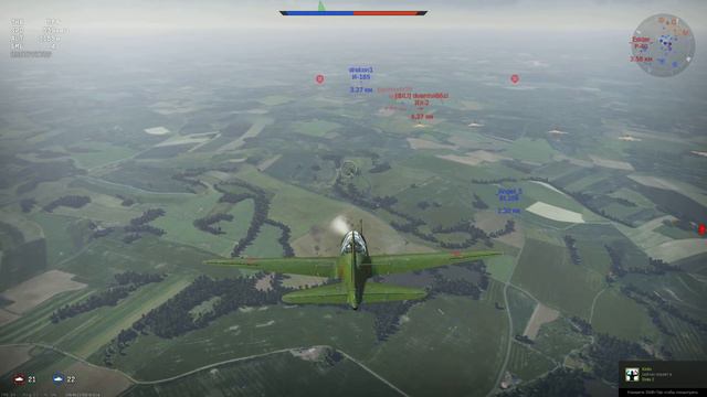 Играем в игру War Thunder, часть 1 "Начало" смотреть онлайн