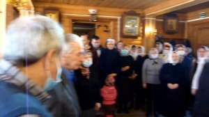 Великая Суббота. Поклонение перед Святой Плащаницей.