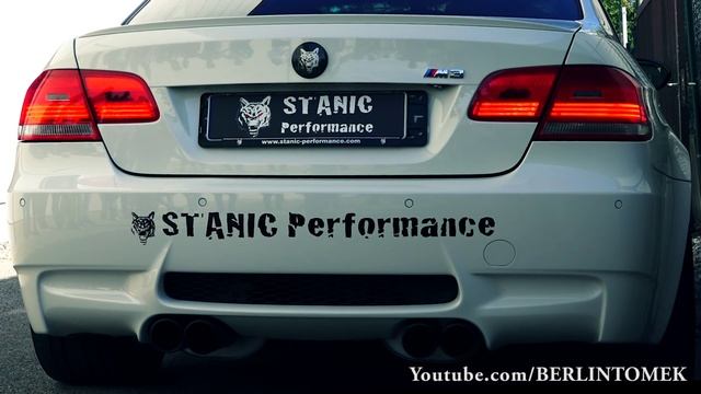 BMW M3 E92 Sound V8 HMS X-PIPE  STOCK Revs Revving STANIC PERFORMANCE Comparison Vergleich
